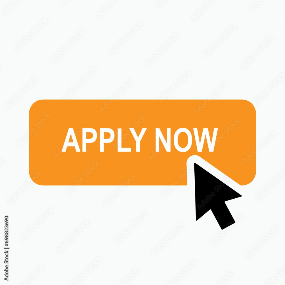 Apply Now Icon - Vector, Sign and Symbol or Banner for Design, Presentation, Website or Apps Elements