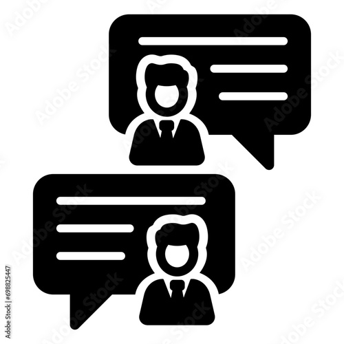business dialogue