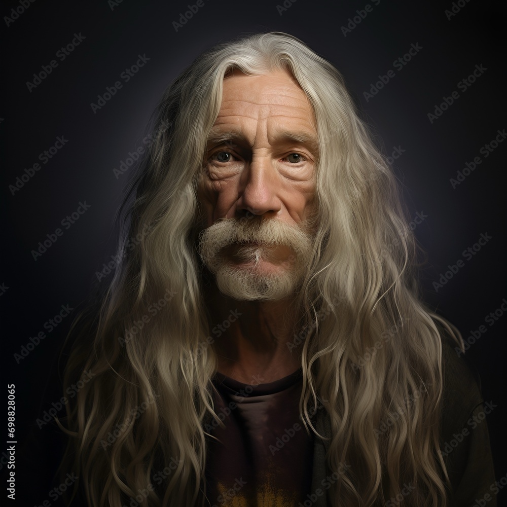 Portrait of an old man Portrait of an old man
