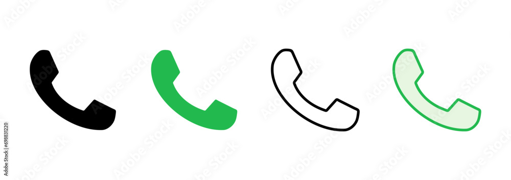 Call icon set. telephone icon vector. phone icon vector. contact us Call icon set. telephone icon vector. phone icon vector. contact us