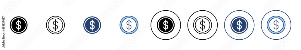 Money icon vector. Money sign and symbol Money icon vector. Money sign and symbol