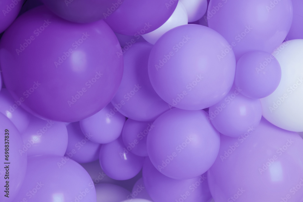 Balloons in different colors as background, closeup Balloons in different colors as background, closeup