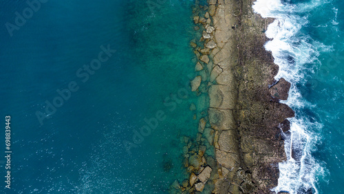 Praia do francês - Foto de drone 