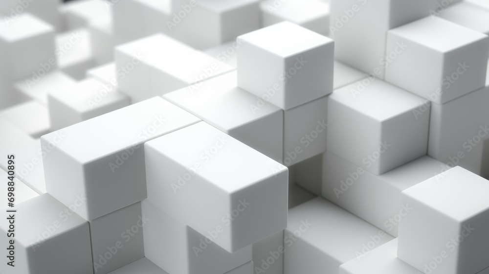 3d illustration of cubes from lights above 3d illustration of cubes from lights above