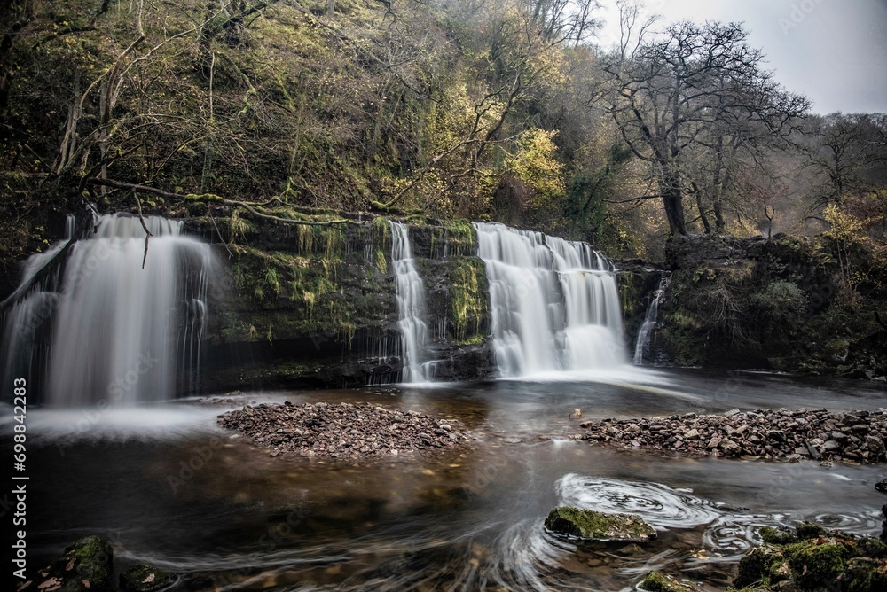 Fototapeta premium Four Falls Brecon Beacons Wales