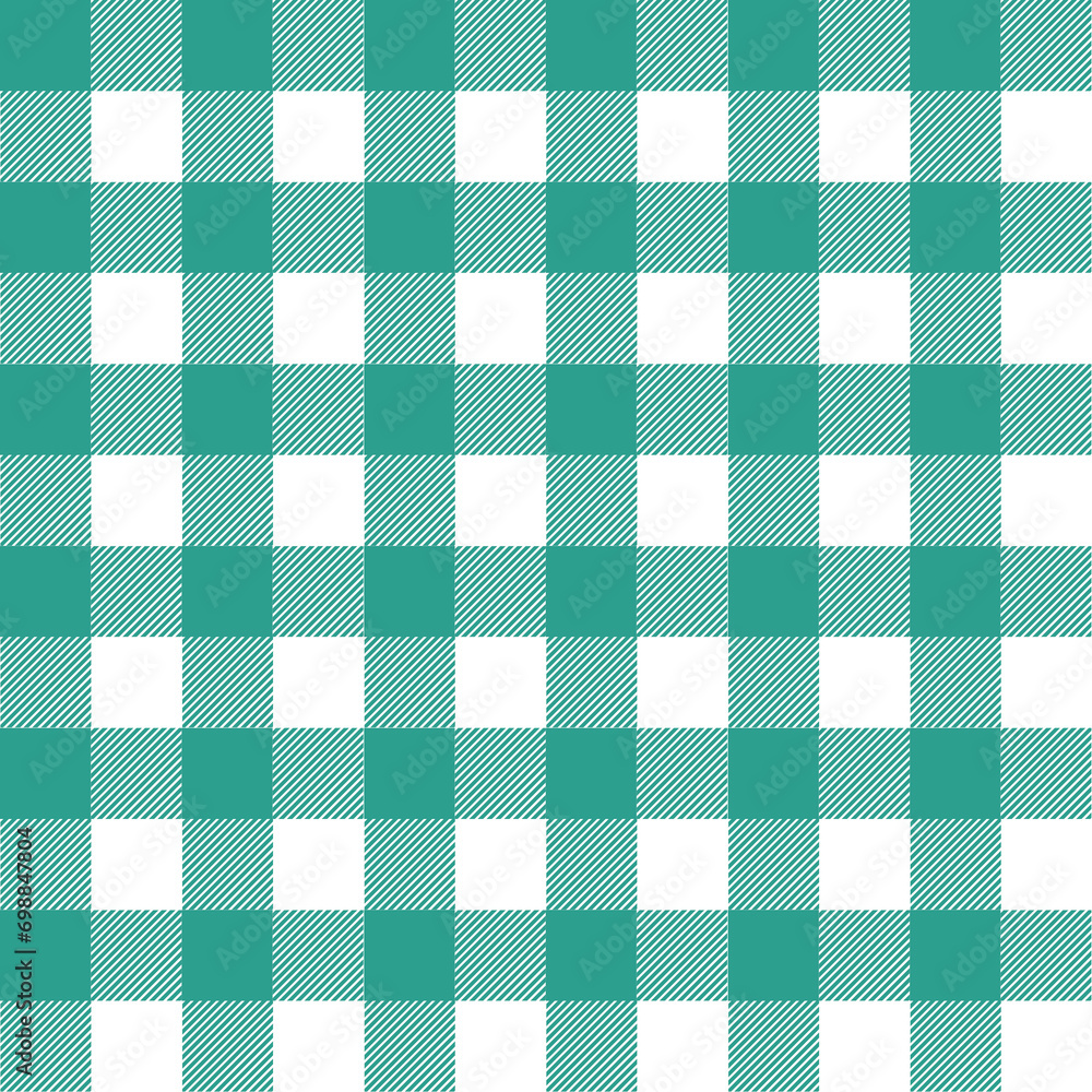 Gingham Pattern in Retro Colors Gingham Pattern in Retro Colors