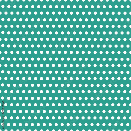 Seamless Small Polka Dots on Retro Background