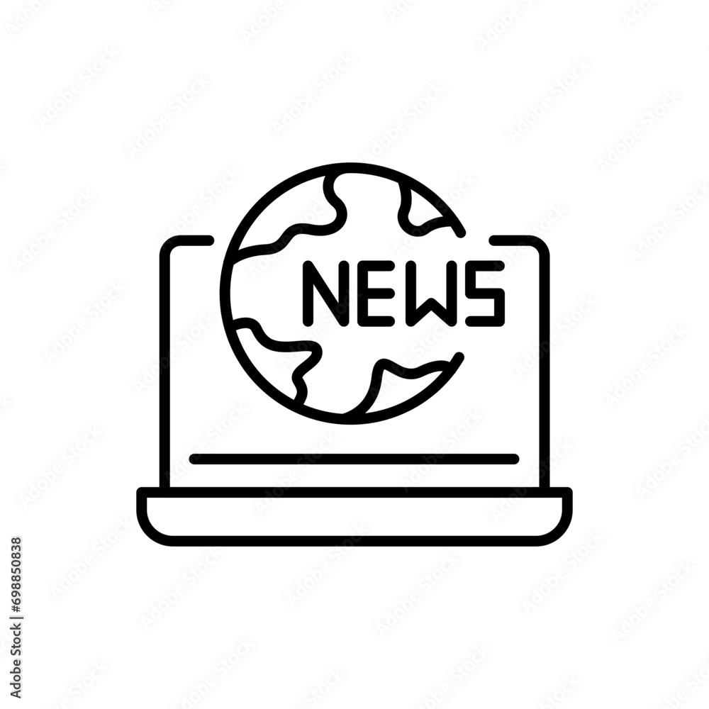 World news outline icons, vector illustration ,simple transparent graphic element .Isolated on white background World news outline icons, vector illustration ,simple transparent graphic element .Isolated on white background