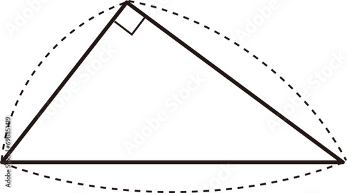 직각삼각형 photo
