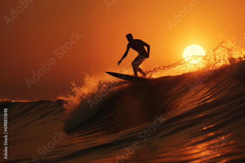 Man sport water surfer ocean sea beach extreme nature wave summer surfing © SHOTPRIME STUDIO