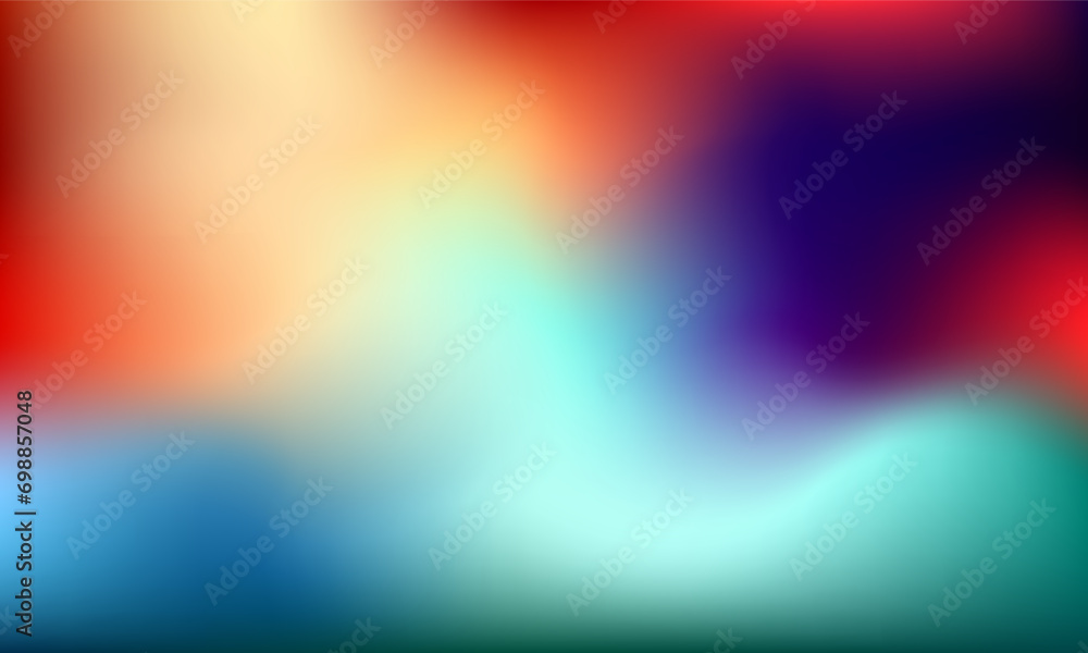 Obraz premium blurry mesh colorful gradient background with liquid pattern