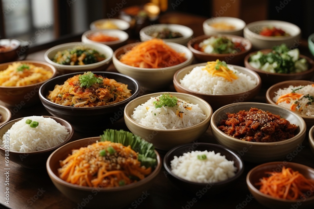South Korea food market (Banchan)
