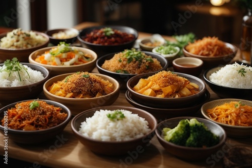 South Korea food market (Banchan) © Fast Food