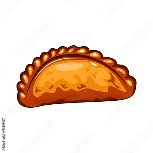 Empanada delicious food vector design