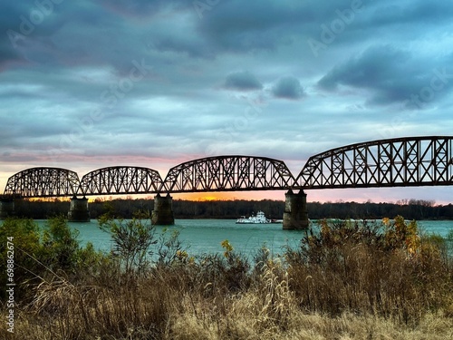 Sunset bridge