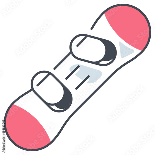Snowboard Icon photo
