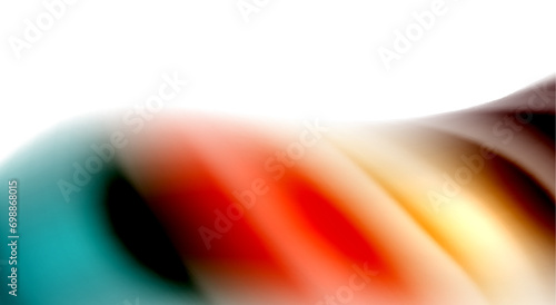 Color mixing liquid rainbow shape background