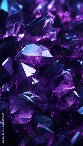 background of crystal