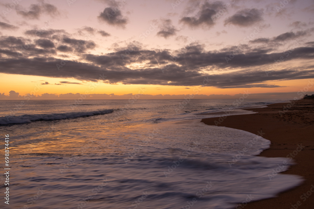 Sunrise on a Florida East coast beach