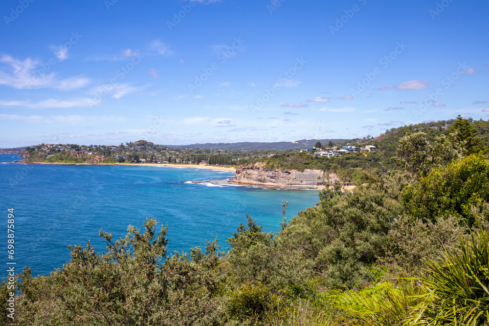 Sydney Northern Beaches coastline ,Australia