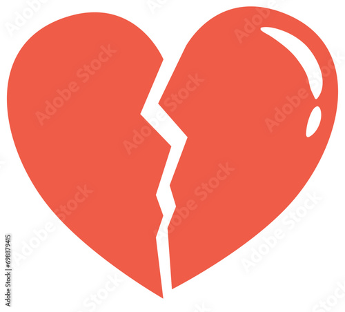 heartbreak vector illustration