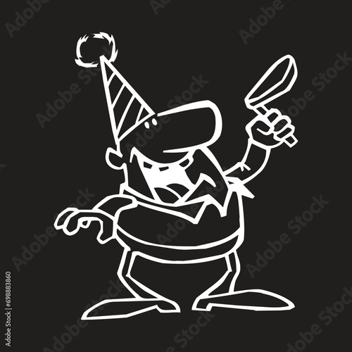 knight with sword and shield