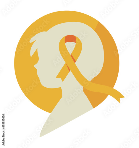 childhood cancer day sign