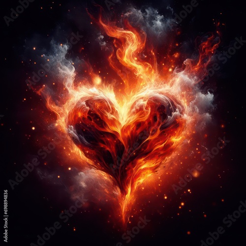FIRE HEART © Krzysztof