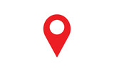 Map pointer icon. location symbol. Flat design. trendy style illustration on white background.