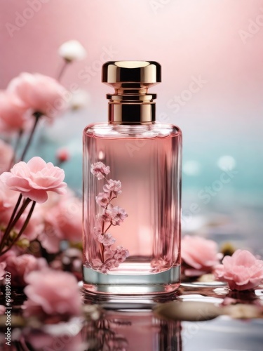 perfume and rose