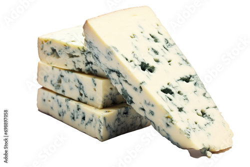 Roquefort Carles cheese  on transparent_background photo