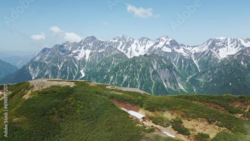 北アルプス蝶ヶ岳ドローン映像集⑪　日本の山　長野県