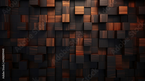 Design of dark wood background