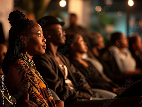 A Film Screening Event Featuring Movies By Black Directors Highlighting The Importance Of Diverse Perspectives In Cinema photo