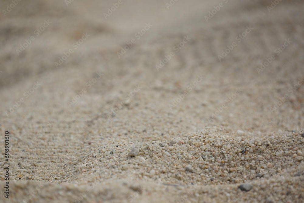Macro of sand ripples on the beach, good lighting, texture Macro of sand ripples on the beach, good lighting, texture