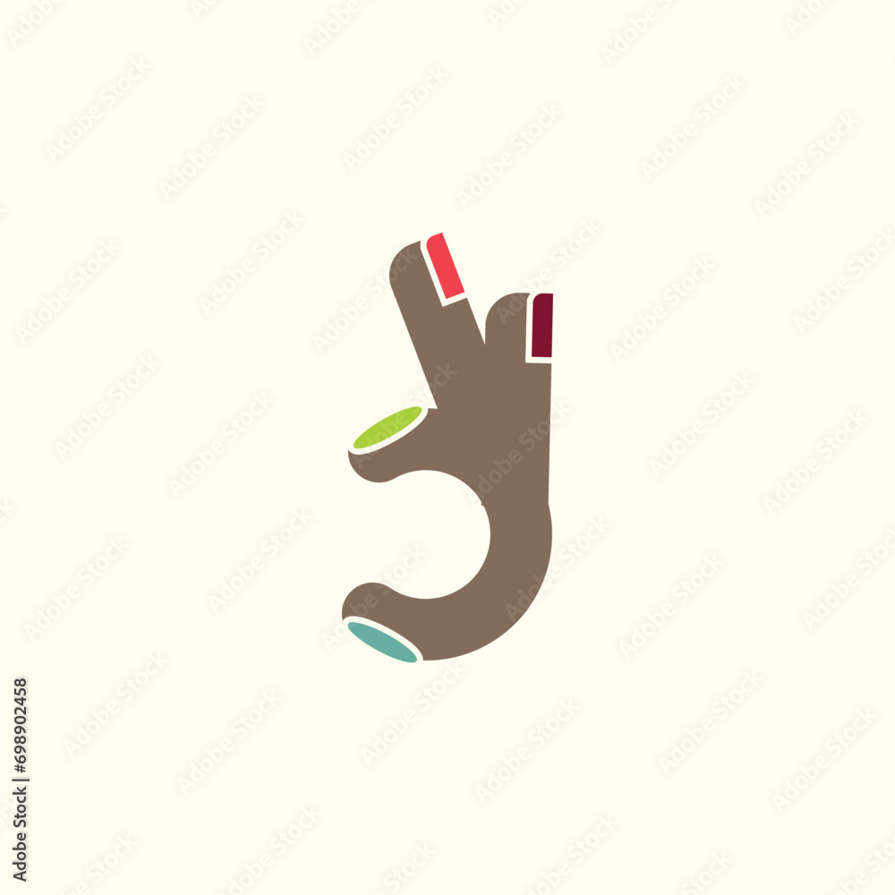 Flat design nail salon logo template Flat design nail salon logo template