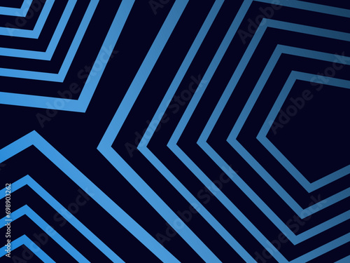 Premium background design with diagonal dark blue stripes pattern. Vector horizontal template for digital lux business banner, contemporary formal invitation, luxury voucher, prestigious gift certific