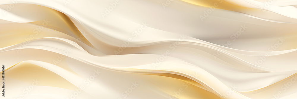 Obraz premium Abstract wavy line texture - Generative AI