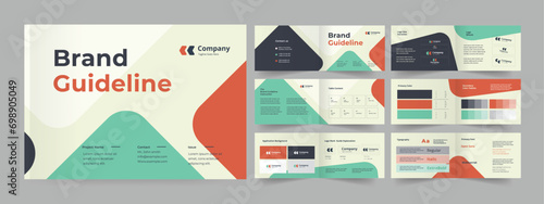 Brand Guideline and brand guide template