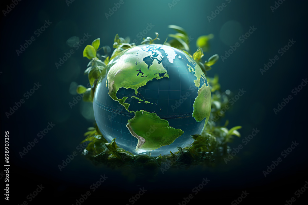 renewable energy light bulb with green energy, Earth Day or environment protection Hands protect forests that grow on the ground and help save the world, solar panels renewable energy light bulb with green energy, Earth Day or environment protection Hands protect forests that grow on the ground and help save the world, solar panels