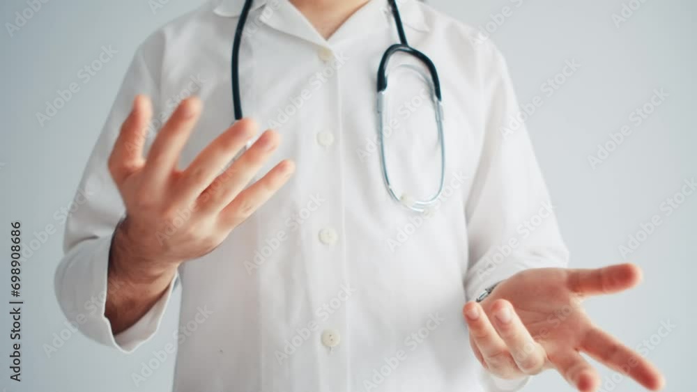 doctor holding stethoscope doctor holding stethoscope