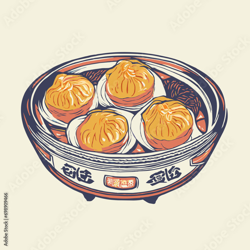 illustration of a dimsum