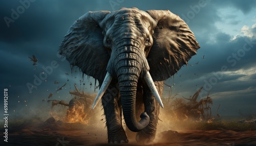 An Elephant animal photo