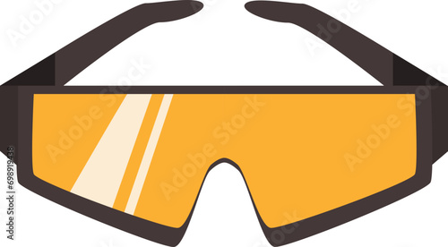 hiking goggles illustration