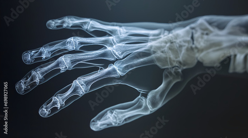 x ray of human hand