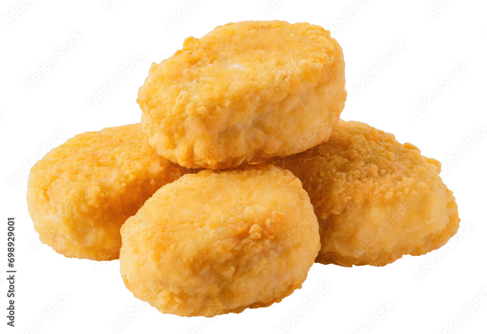 Chicken nuggets - isolated