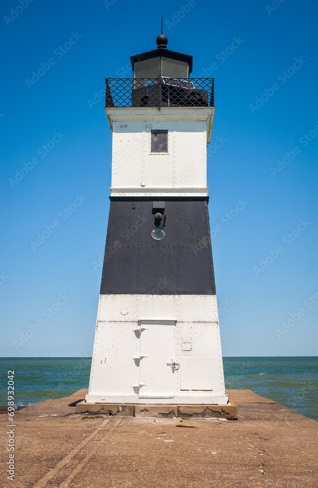 The North Pier Lighthouse at Presque Isle Bay The North Pier Lighthouse at Presque Isle Bay