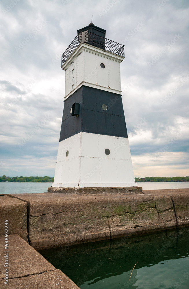 The North Pier Lighthouse at Presque Isle Bay The North Pier Lighthouse at Presque Isle Bay