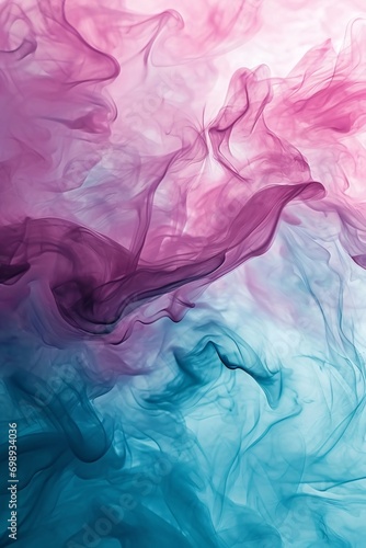 Colorful Smoke Trails in Purple, Pink, and Blue © boopul