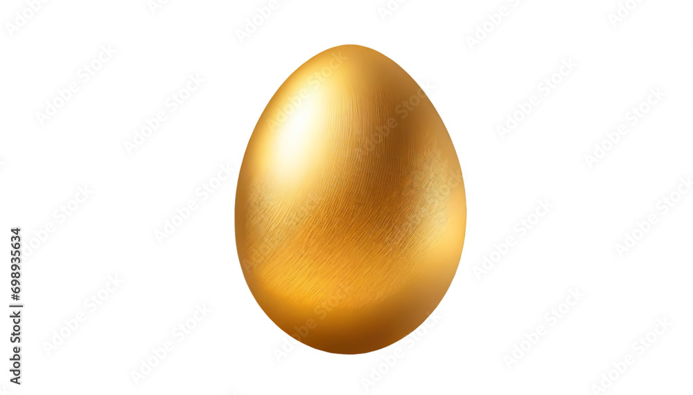 Golden egg isolated on transparent background Golden egg isolated on transparent background